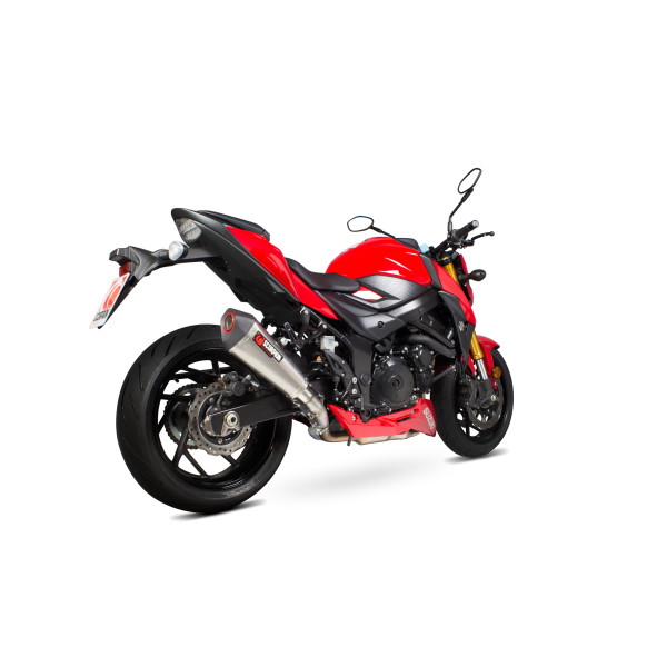 Scorpion Exhaust Suzuki GSX-S 750 2017 - 2022 Serket Taper Slip-on Titanium Sleeve